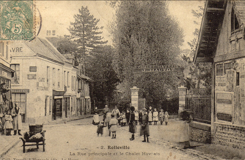 Rue Principale et le Chalet Havrais