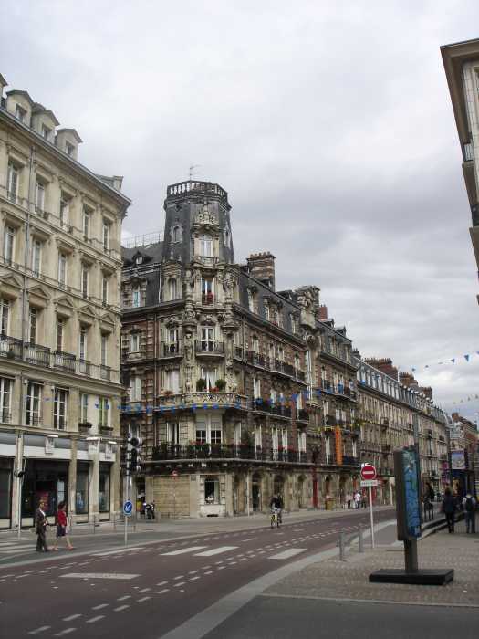 Les rues G&eacute;n&eacute;ral Leclerc et Alsace-Lorraine