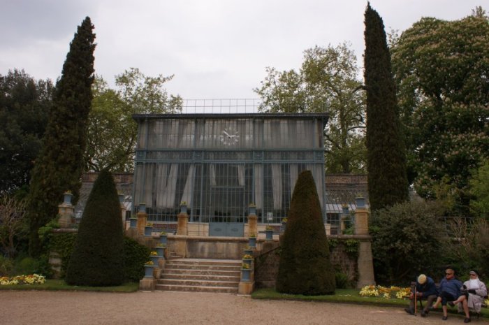 La serre du Jardin des Plantes