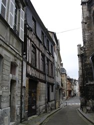 La rue Charles Lenepveu - Rouen