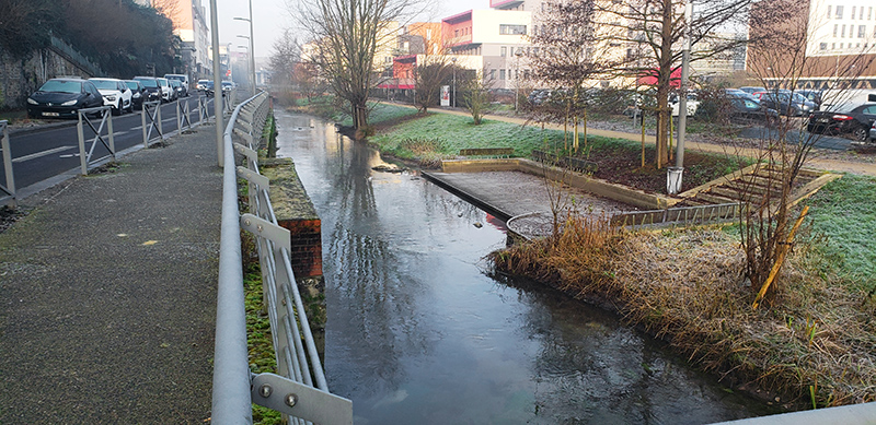 La route de Lyons-la-Forêt et l