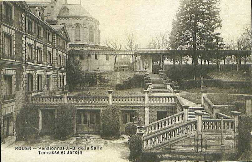 Pensionnat J-B de la Salle - Terrasse et Jardin