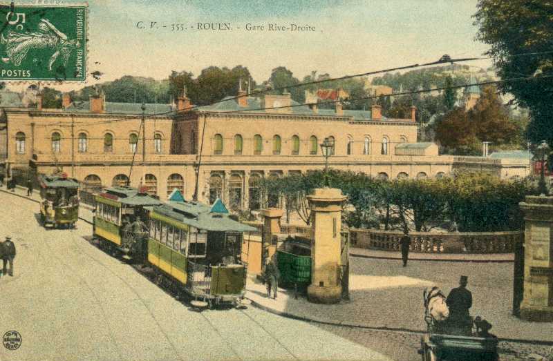 L'ancienne gare rue Verte