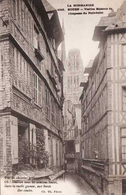 Vieilles Maisons de l'Impasse du Petit-Salut