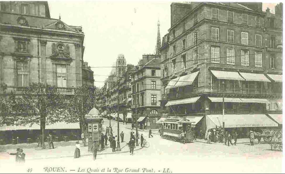 Les Quais et la Rue Grand-Pont