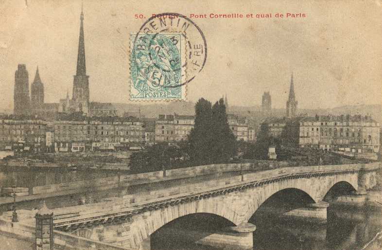Pont Corneille et Quai de Paris