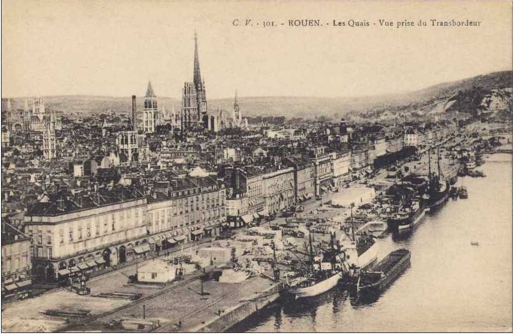 Les Quais - Vue prise du Transbordeur
