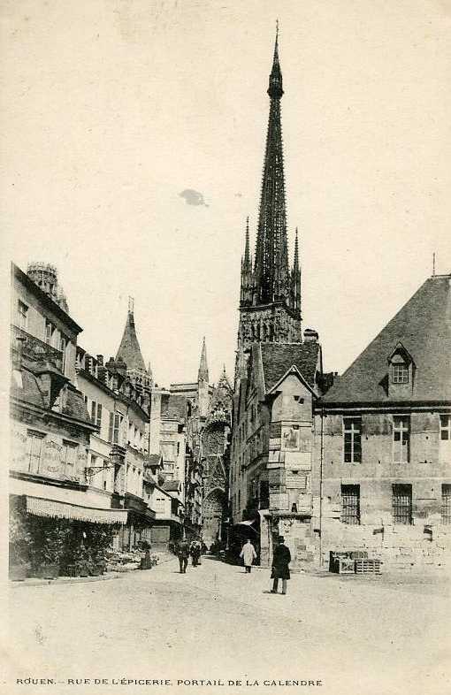 Rue de l'�picerie - Portail de la Calendre