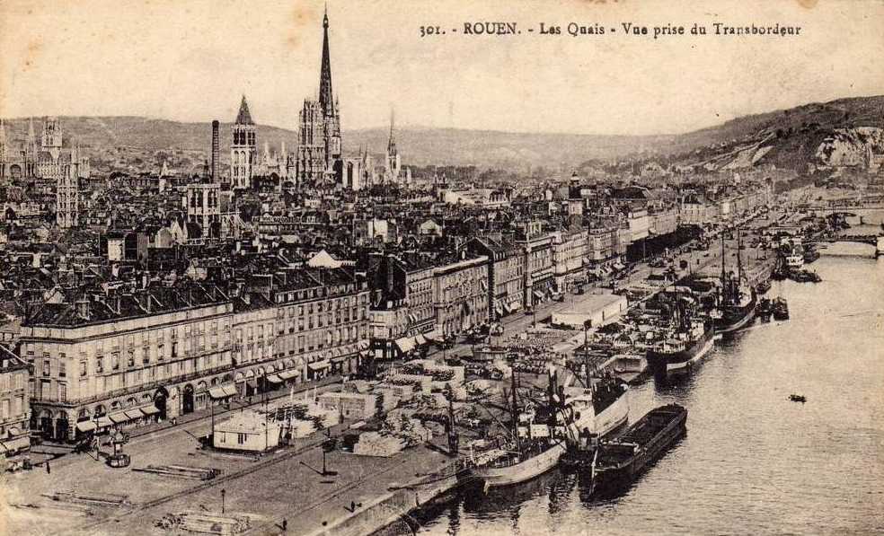Les Quais, Vue prise du Transbordeur
