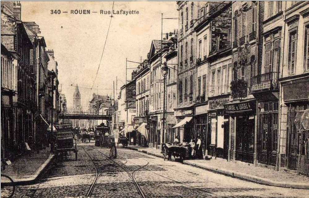 Rue Lafayette ouverte en 1828
