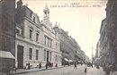 L\'Htel des Postes et la Rue Jeanne d\'Arc - Rouen