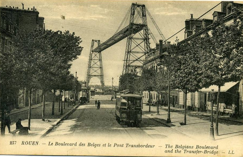 Boulevard des Belges et Pont Transbordeur