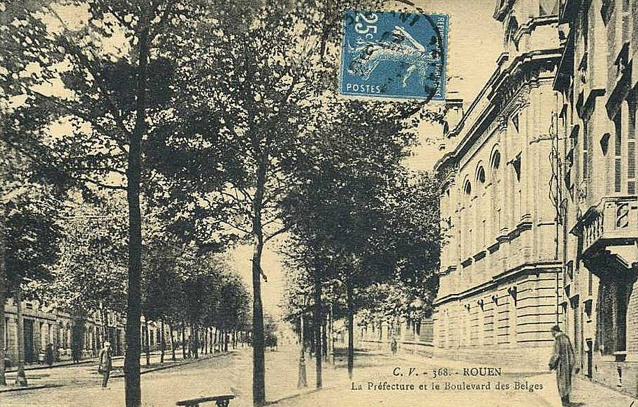 La Pr�fecture et le Boulevard des Belges