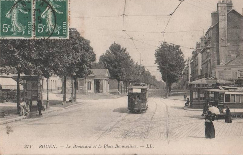 Le Boulevard et la Place Beauvoisine