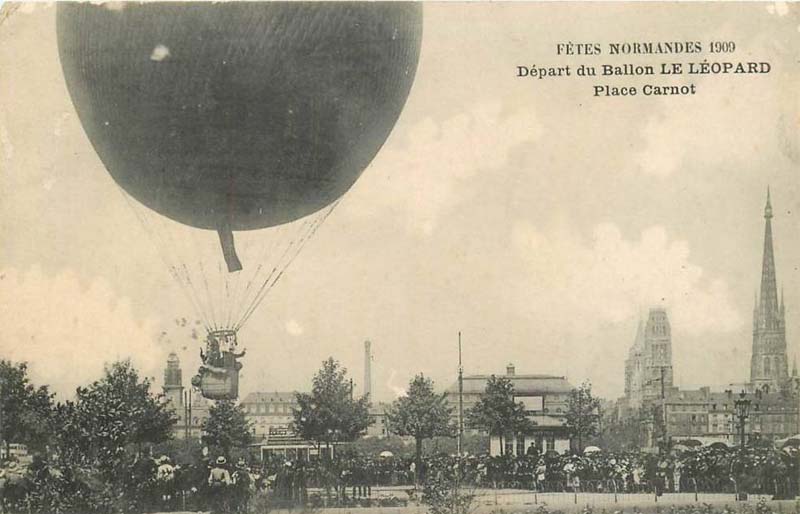 F�tes Normandes 1909 - Place Carnot