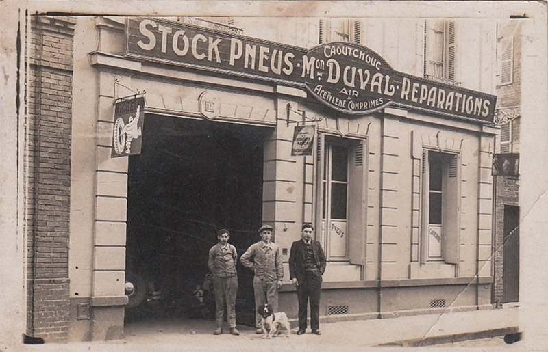 Pneus Duval au 38, rue Le Nostre