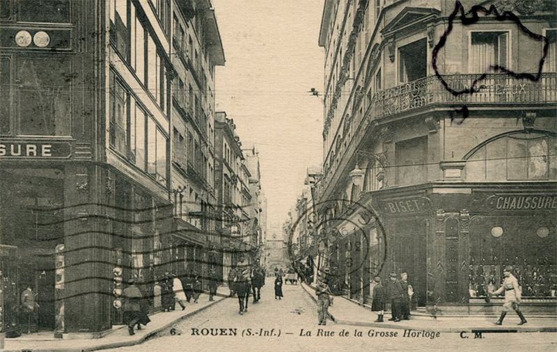 rouen-rue-grosse-horloge