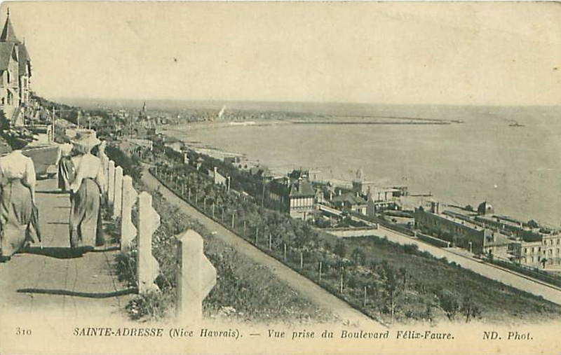 Vue Prise du Boulevard F�lix-Faure