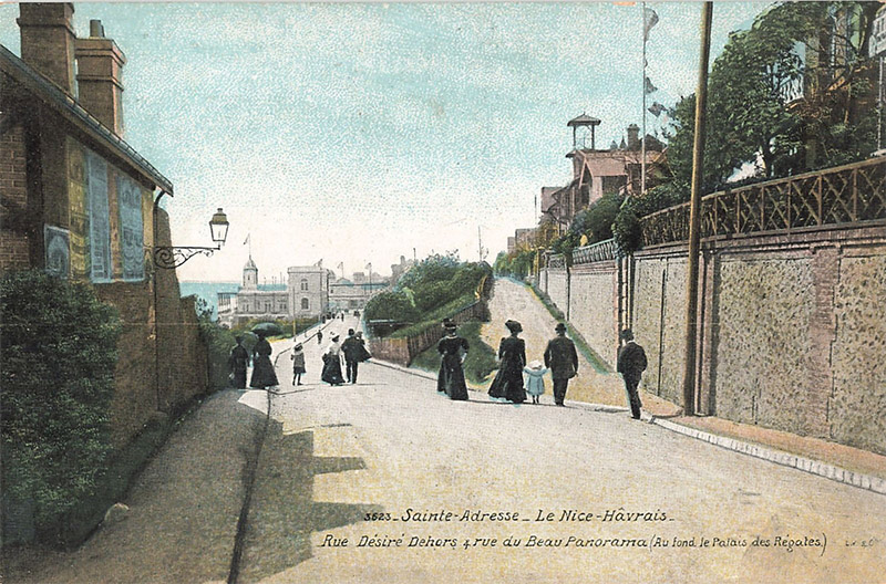 Rue D�sir� Dehors et Rue du Beau Panorama