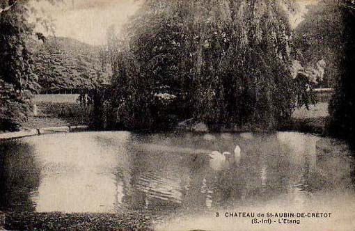 st-aubin-de-cretot-chateau-etang