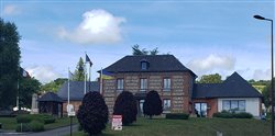 La mairie - Saint-Aubin-le-Cauf