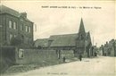 La Mairie et l\'Église - Saint-Aubin-sur-Scie