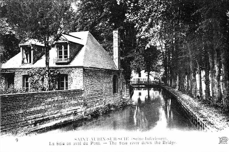 La Scie en aval du Pont