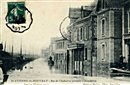 Rue de l\'Industrie pendant l\'Inondation<br>Janvier-Fvrier 1910 - Saint-tienne-du-Rouvray