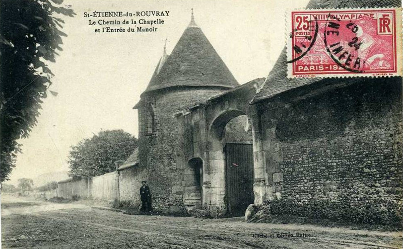 Saint tienne du Rouvray Autrefois Le Chemin De La Chapelle Et L 