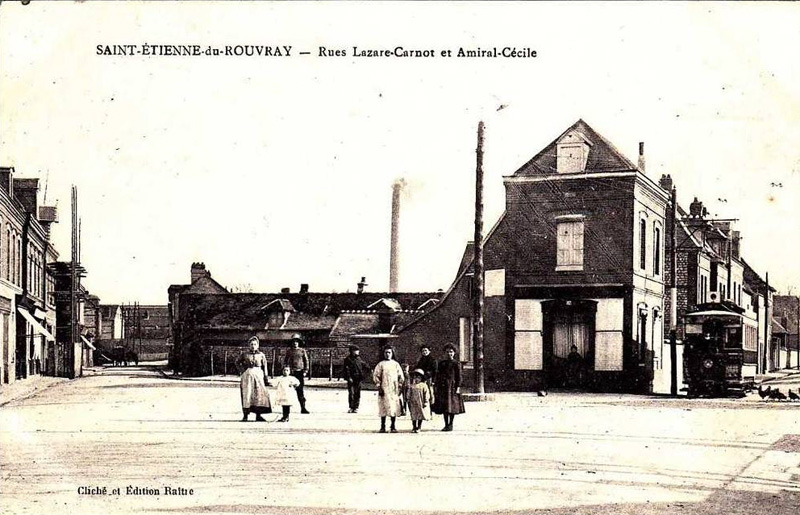 Rues Lazare Carnot et Amiral Cécile