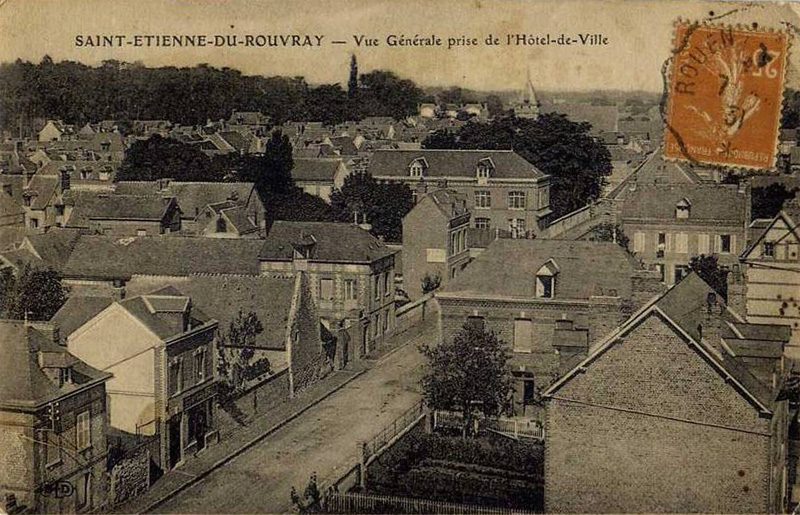 Vue Générale Prise de l'Hôtel de Ville