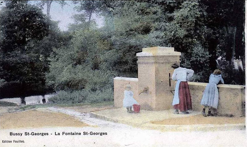 Bussy-Saint-Georges - La Fontaine Saint-Georges