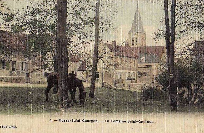 Bussy-Saint-Georges - La Fontaine Saint-Georges