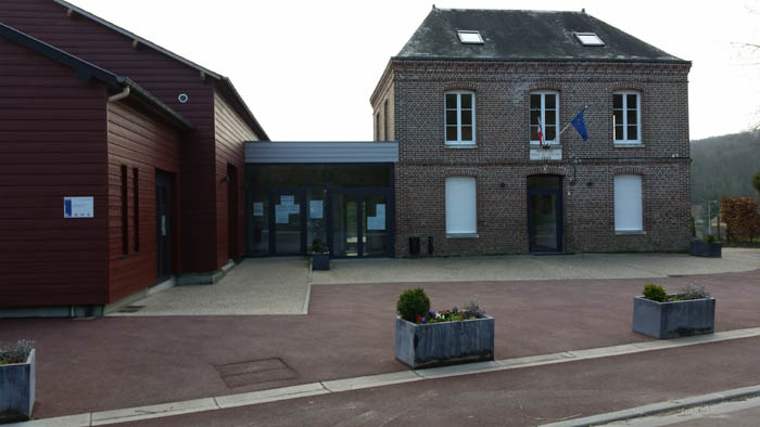 La mairie depuis sa rénovation