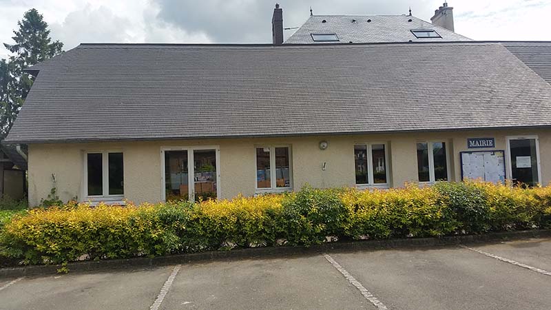 La mairie de Saint-Martin-aux-Arbres