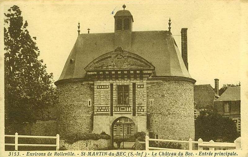 Le Château du Bec - Entrée principale