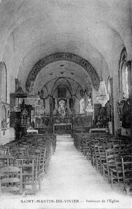 Intérieur de l'Eglise Saint-Martin