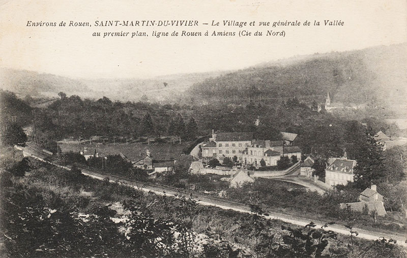 Le Village et vue générale de la Vallée