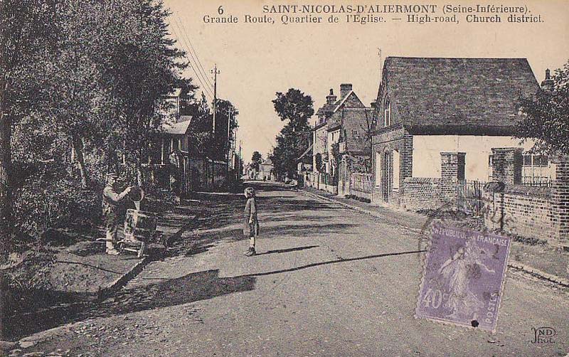 Grande Route, Quartier de l'Église
