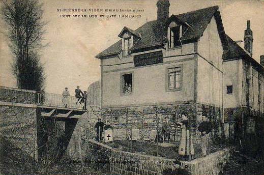 Pont sur le Dun et Café Lambard