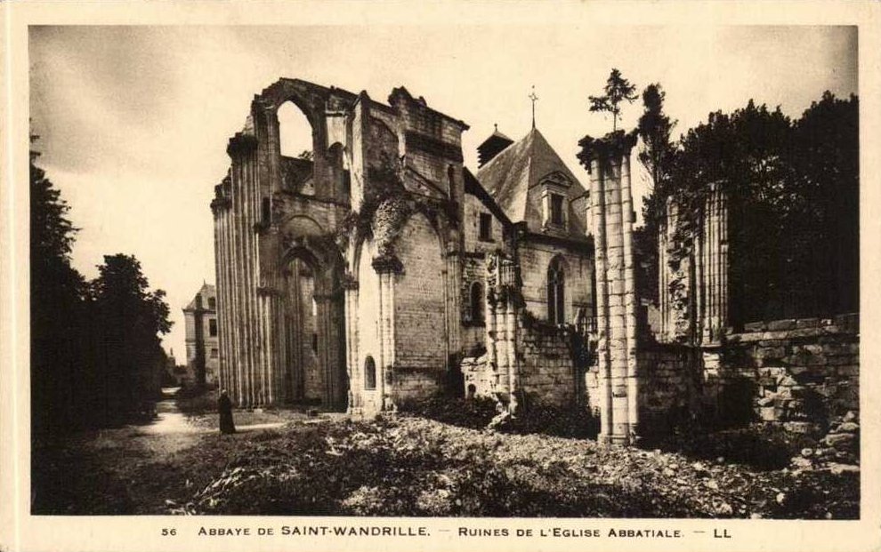 L'Abbaye - Ruines de l/'glise Abbatiale