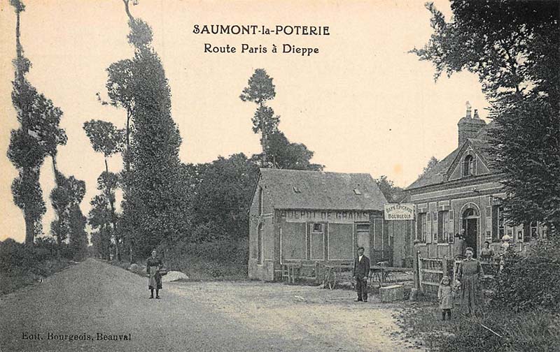 Route Paris � Dieppe