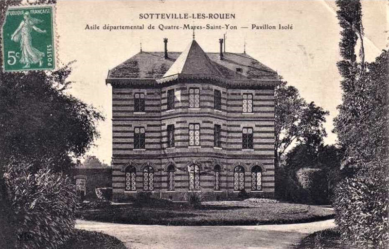 Asile de Quatre-Mares-Saint-Yon<br>Pavillon Isol�