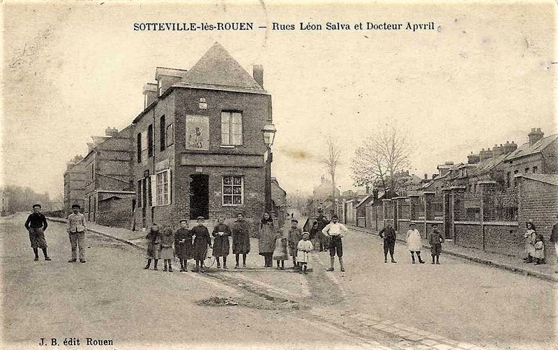 Rues L�on Salva et Docteur Apvril