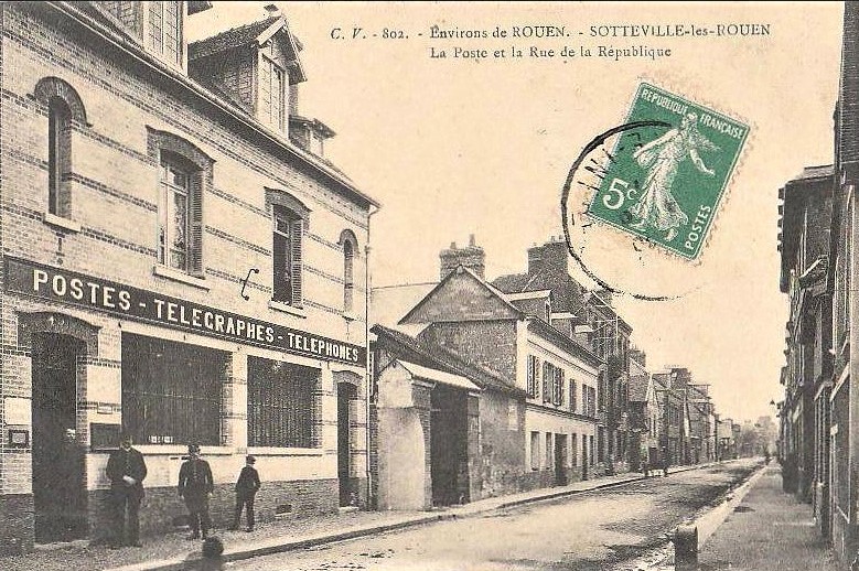 La Poste et la Rue de la R�publique