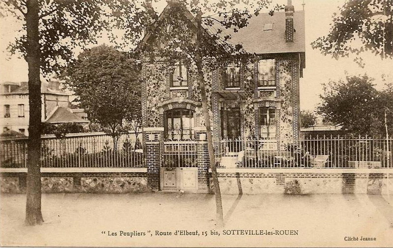 <i>Les Peupliers</i>, Route d'Elbeuf