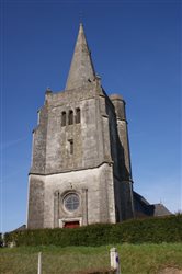 L\'Église Saint-Martin-Saint-Éloi. - Thiétreville