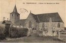 L\'Église et le Monument aux Morts - Thiouville