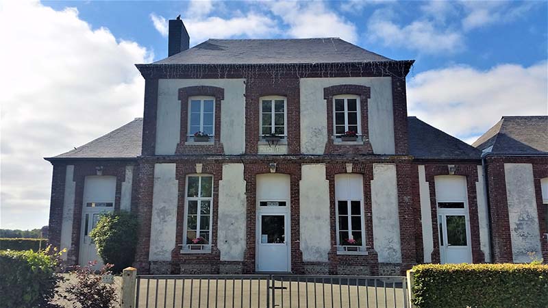 La mairie de Tocqueville-les-Murs