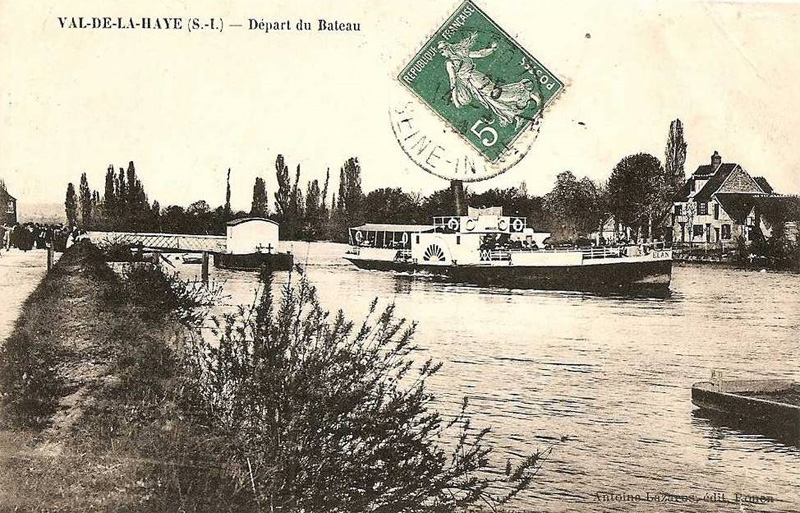 Départ du Bateau